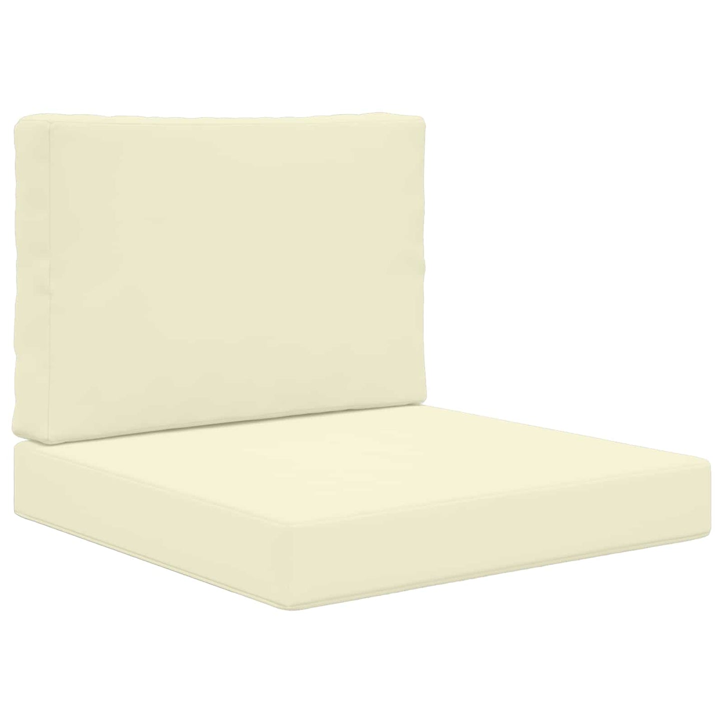 Buiten bankkussen 2 pcs Crème Polyester