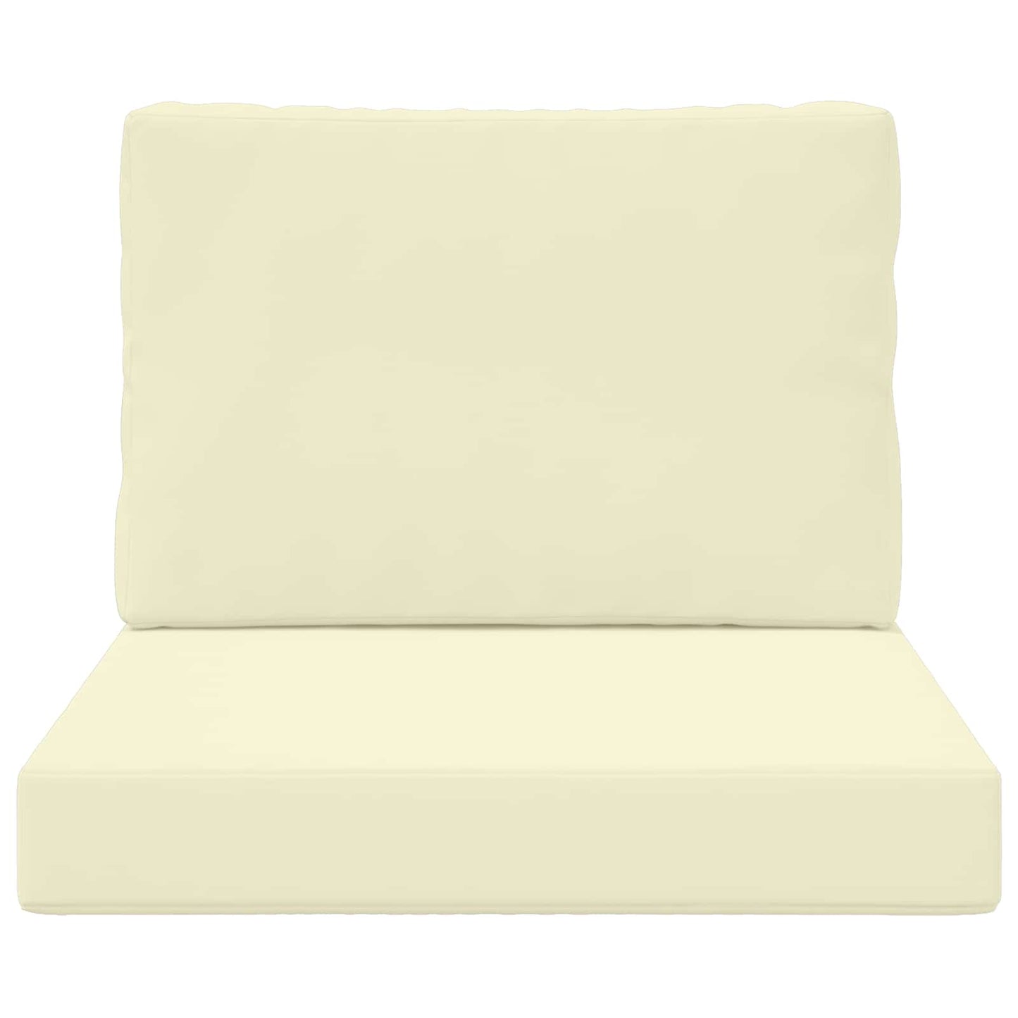 Buiten bankkussen 2 pcs Crème Polyester