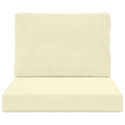 Buiten bankkussen 2 pcs Crème Polyester