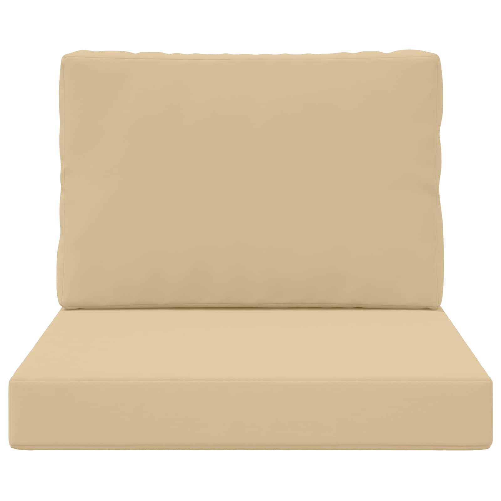 Buiten bankkussen 2 pcs Beige Polyester