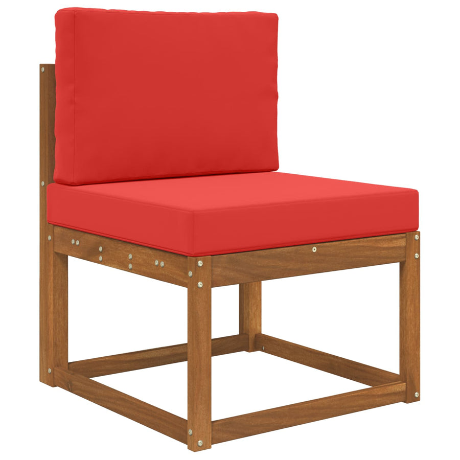Buiten bankkussen 2 pcs Rood Polyester