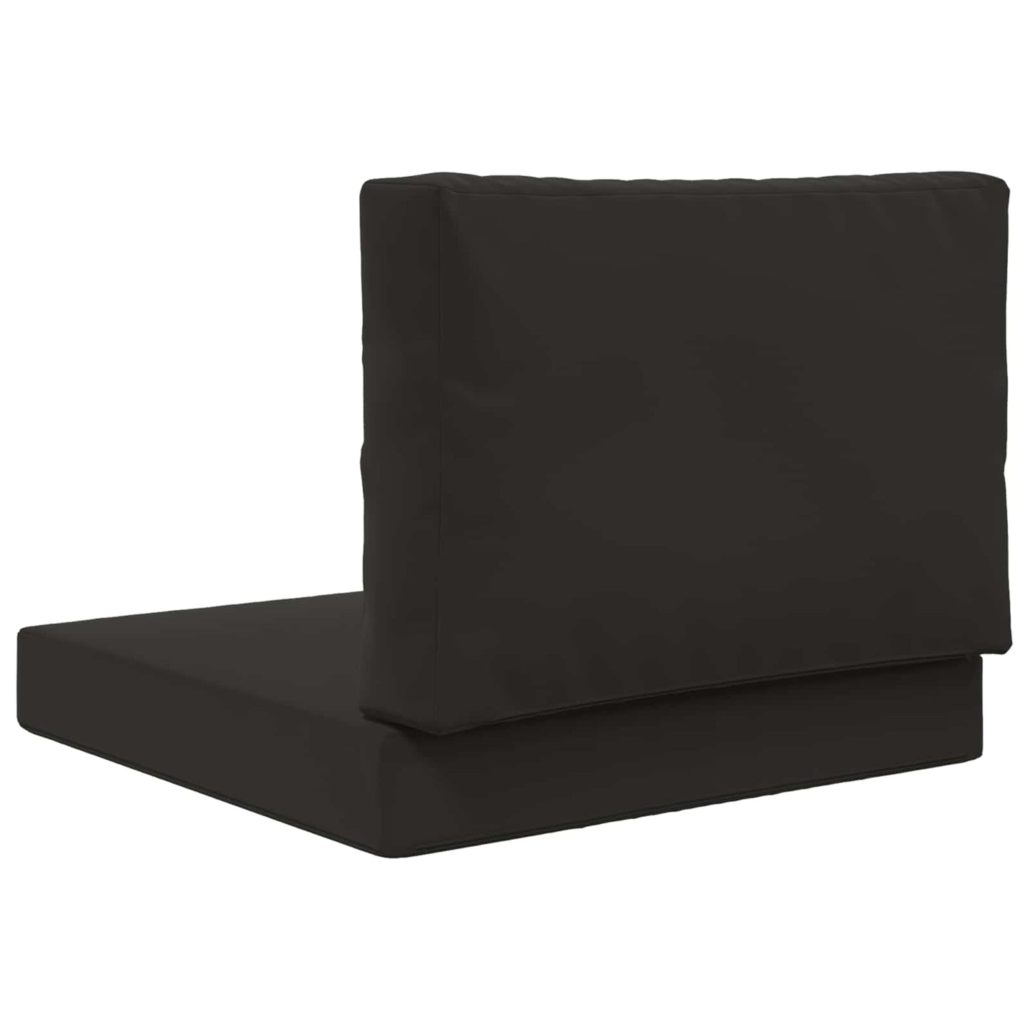 Buiten bankkussen 2 pcs Zwart Polyester