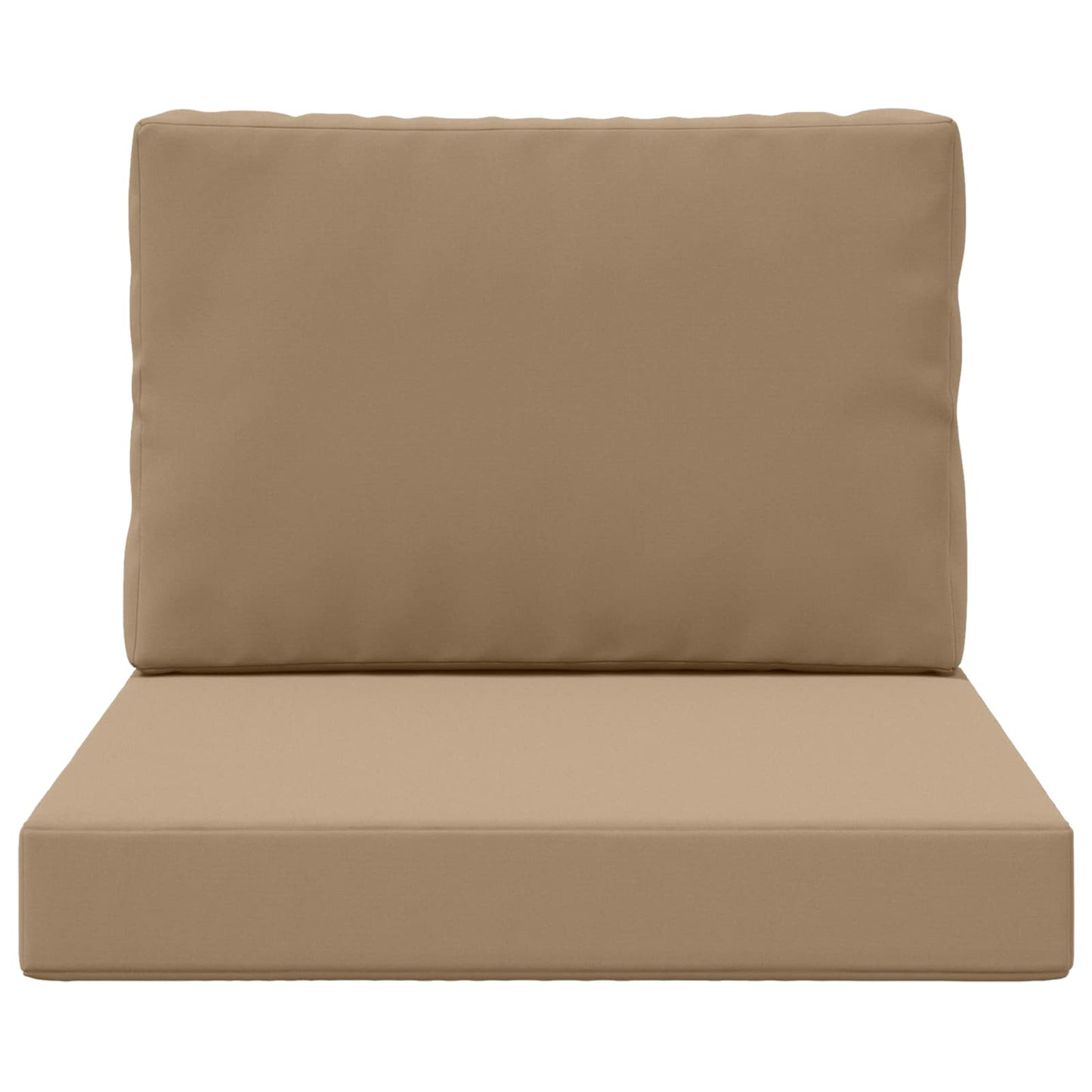 Buiten bankkussen 2 pcs Taupe Polyester