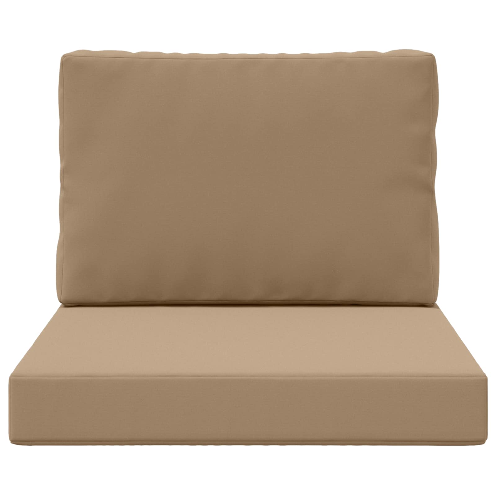 Buiten bankkussen 2 pcs Taupe Polyester