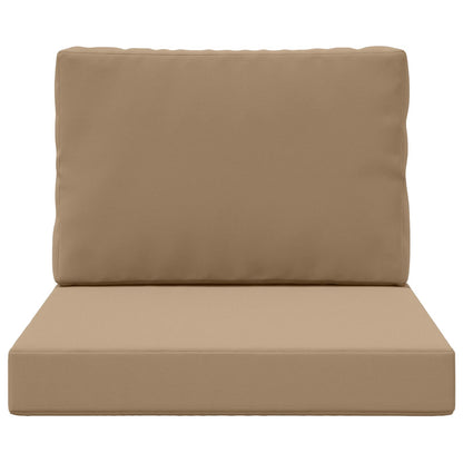 Buiten bankkussen 2 pcs Taupe Polyester