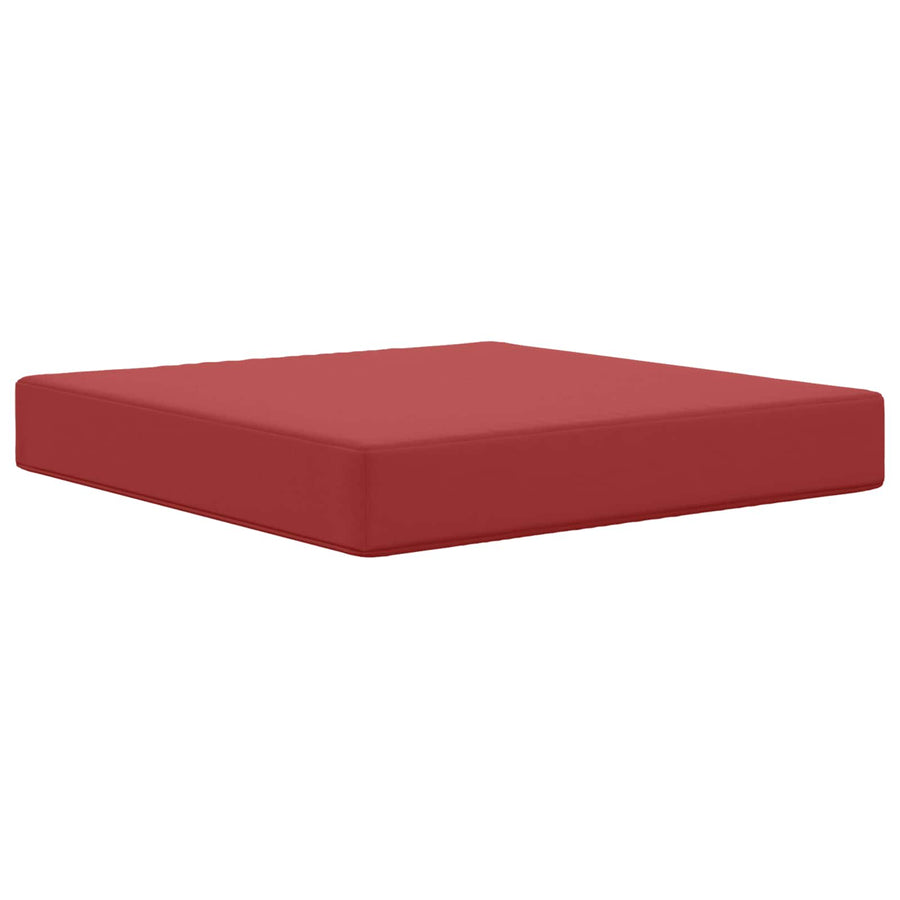 Buiten bankkussen 2 pcs Wijnrood Polyester