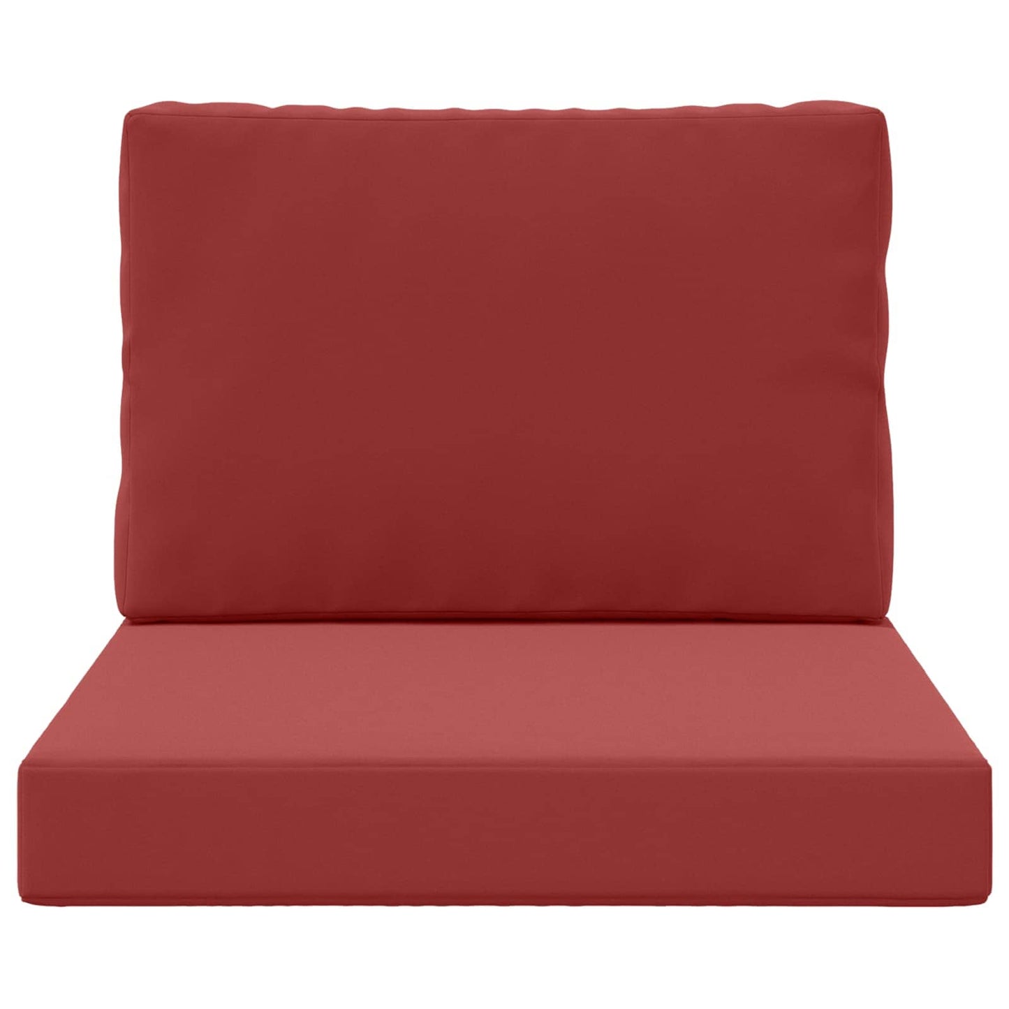 Buiten bankkussen 2 pcs Wijnrood Polyester