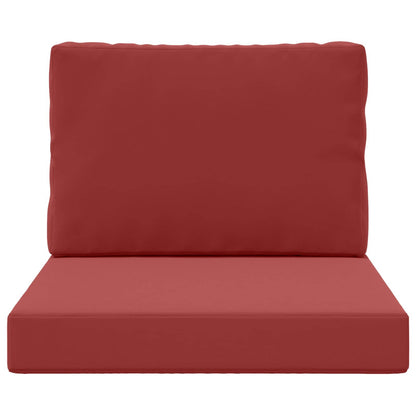 Buiten bankkussen 2 pcs Wijnrood Polyester