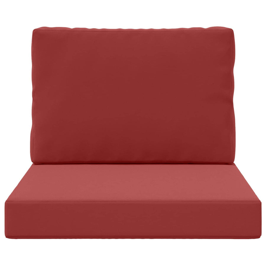 Buiten bankkussen 2 pcs Wijnrood Polyester