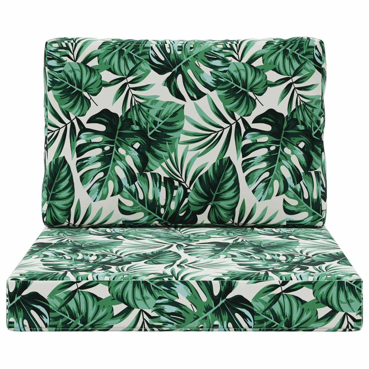 Buiten bankkussen 2 pcs Bladpatroon Polyester