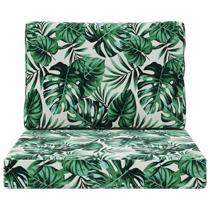 Buiten bankkussen 2 pcs Bladpatroon Polyester