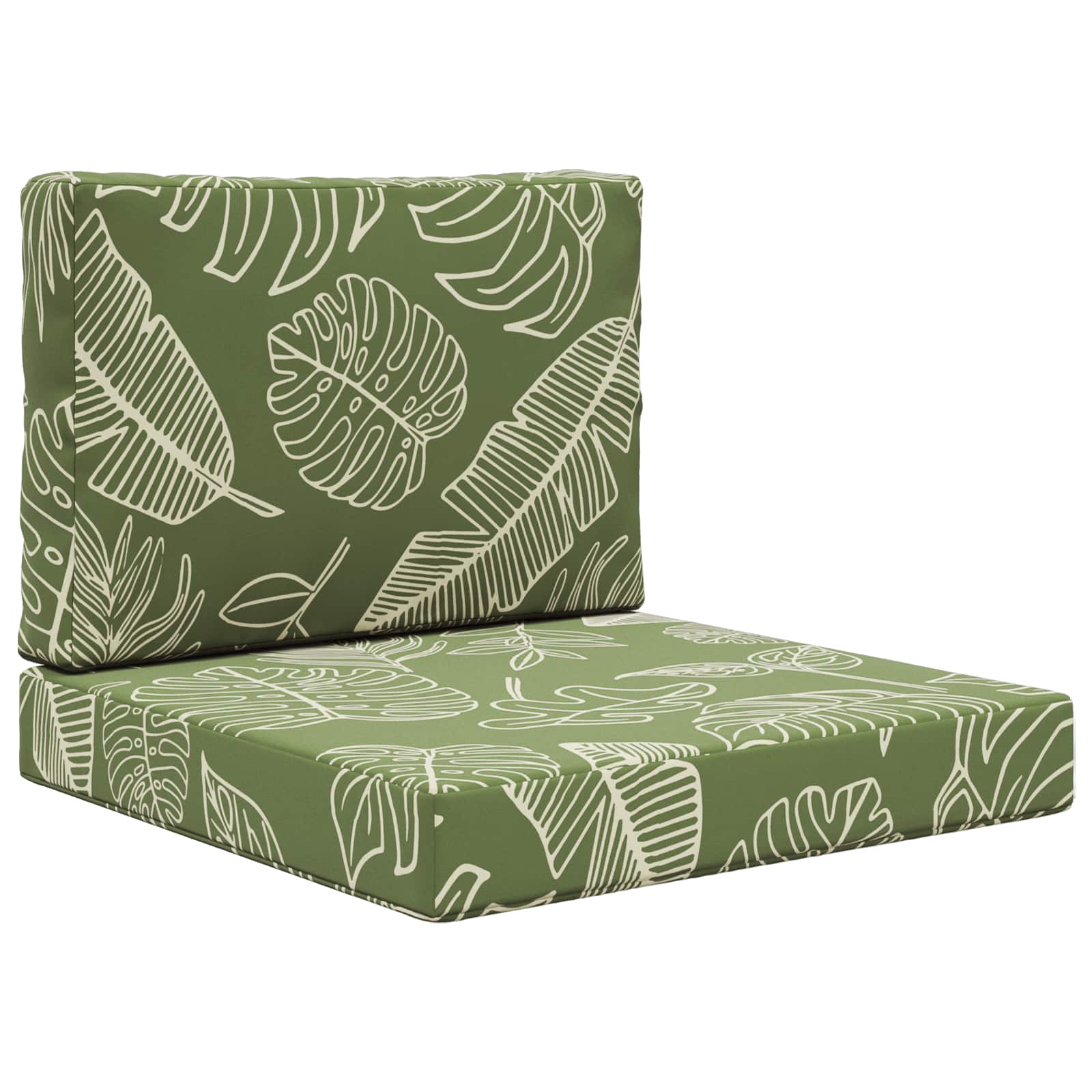 Buiten bankkussen 2 pcs Bladontwerp Polyester