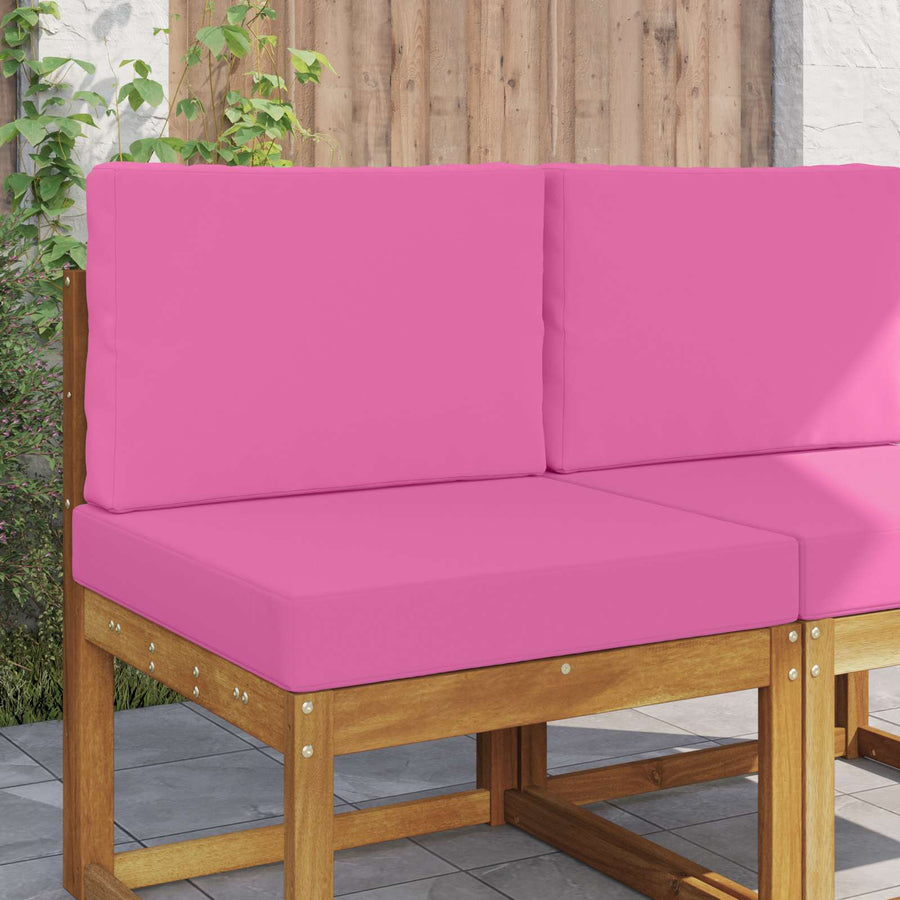 Buiten bankkussen 2 pcs Roze Polyester
