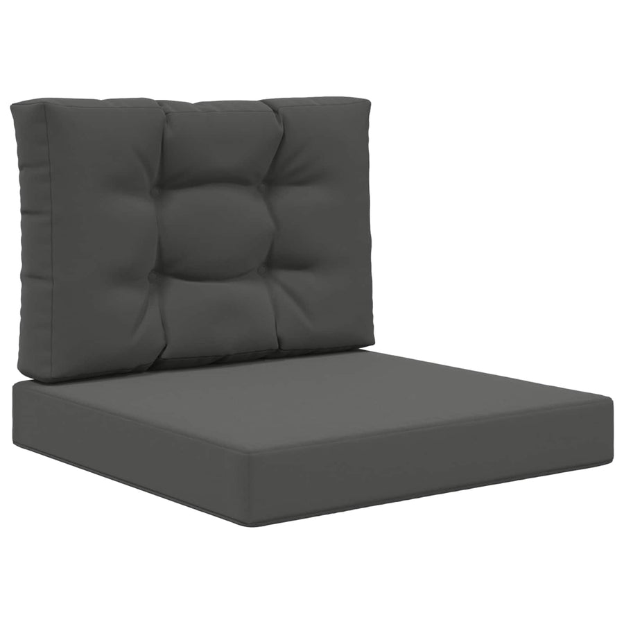 Buiten bankkussen 2 pcs Antraciet Polyester