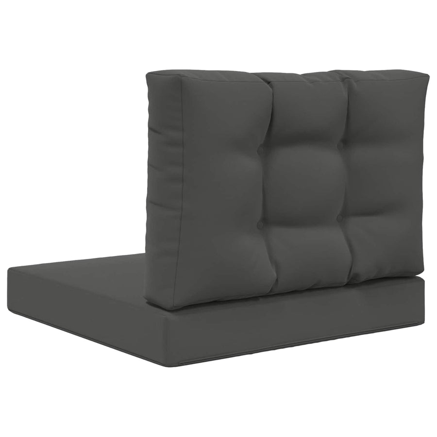 Buiten bankkussen 2 pcs Antraciet Polyester