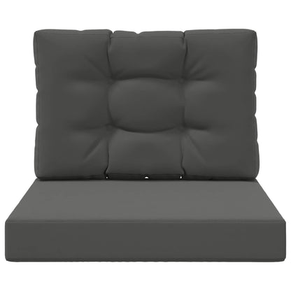 Buiten bankkussen 2 pcs Antraciet Polyester