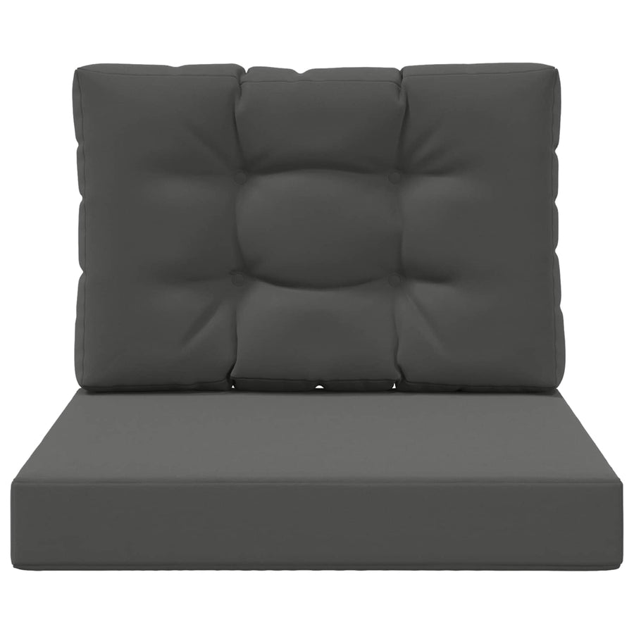 Buiten bankkussen 2 pcs Antraciet Polyester