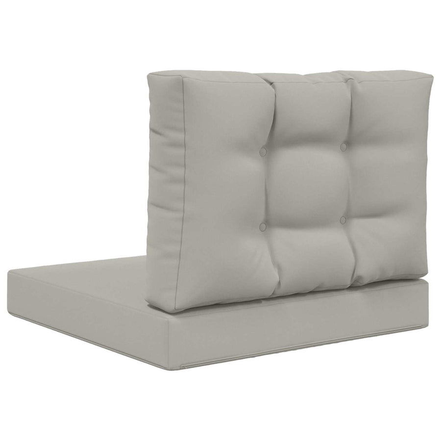Buiten bankkussen 2 pcs Grijs Polyester