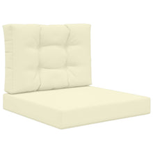 Buiten bankkussen 2 pcs Crème Polyester