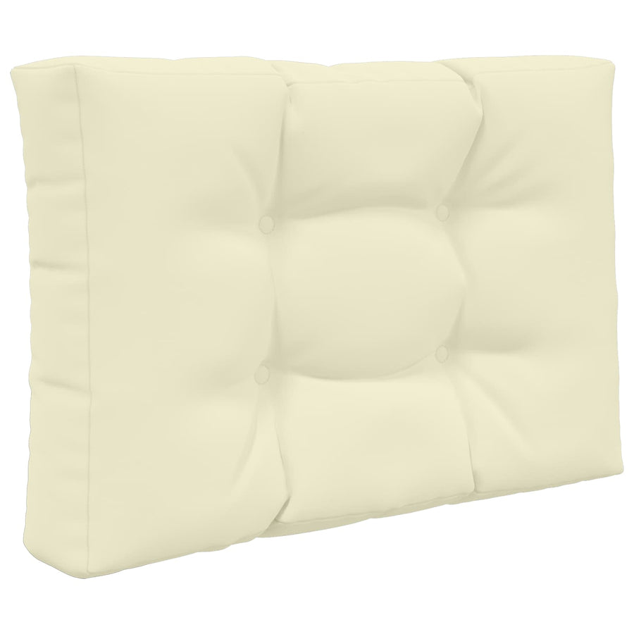 Buiten bankkussen 2 pcs Crème Polyester