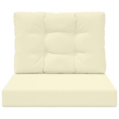 Buiten bankkussen 2 pcs Crème Polyester