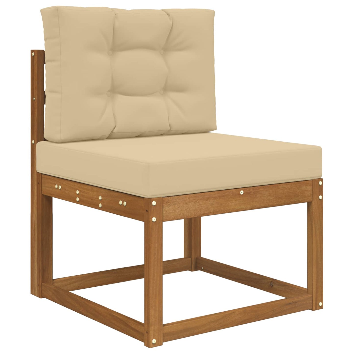 Buiten bankkussen 2 pcs Beige Polyester