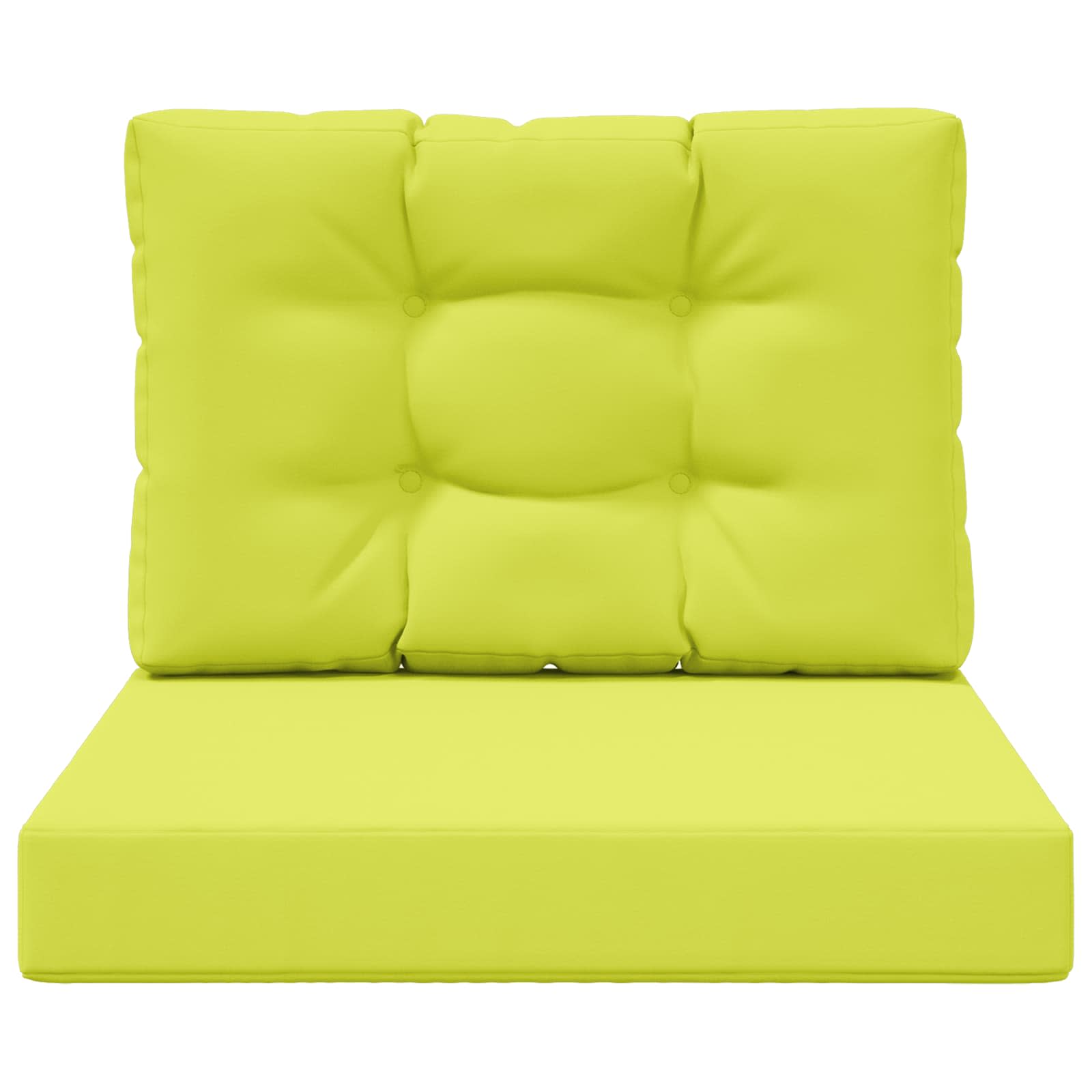 Buiten bankkussen 2 pcs Groen Polyester