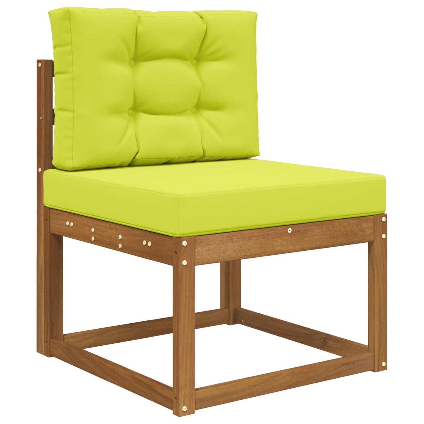 Buiten bankkussen 2 pcs Groen Polyester