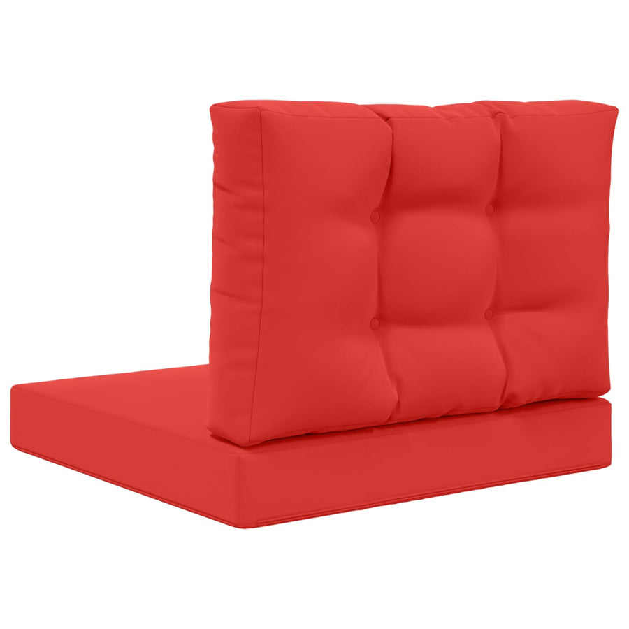 Buiten bankkussen 2 pcs Rood Polyester