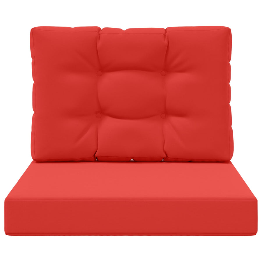 Buiten bankkussen 2 pcs Rood Polyester
