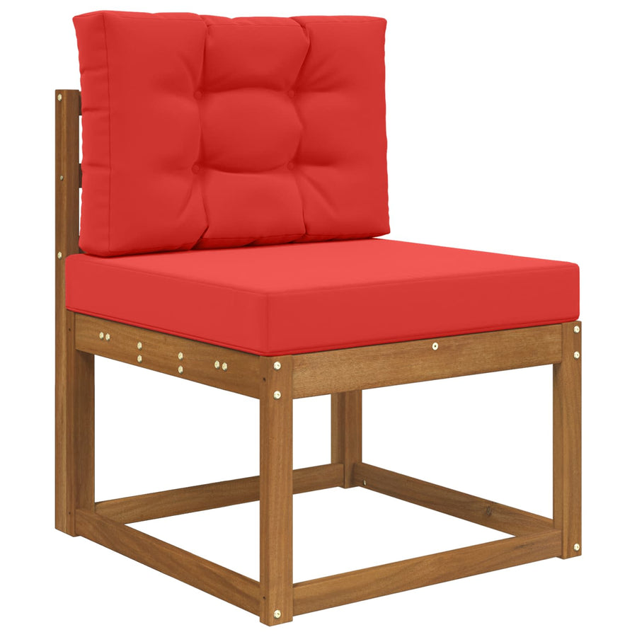 Buiten bankkussen 2 pcs Rood Polyester