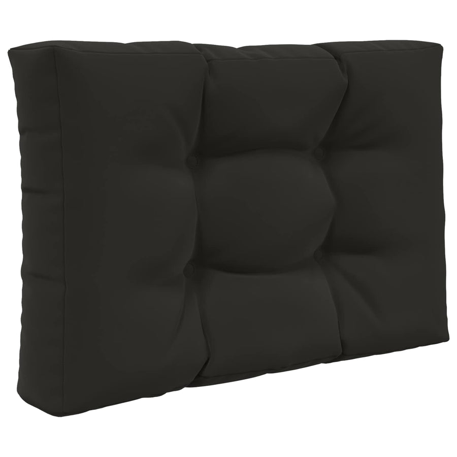Buiten bankkussen 2 pcs Zwart Polyester