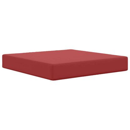 Buiten bankkussen 2 pcs Wijnrood Polyester