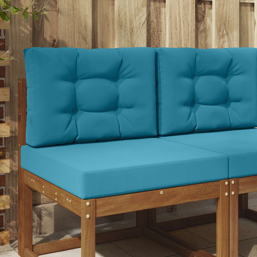 Buiten bankkussen 2 pcs Koninklijk Blauw Polyester