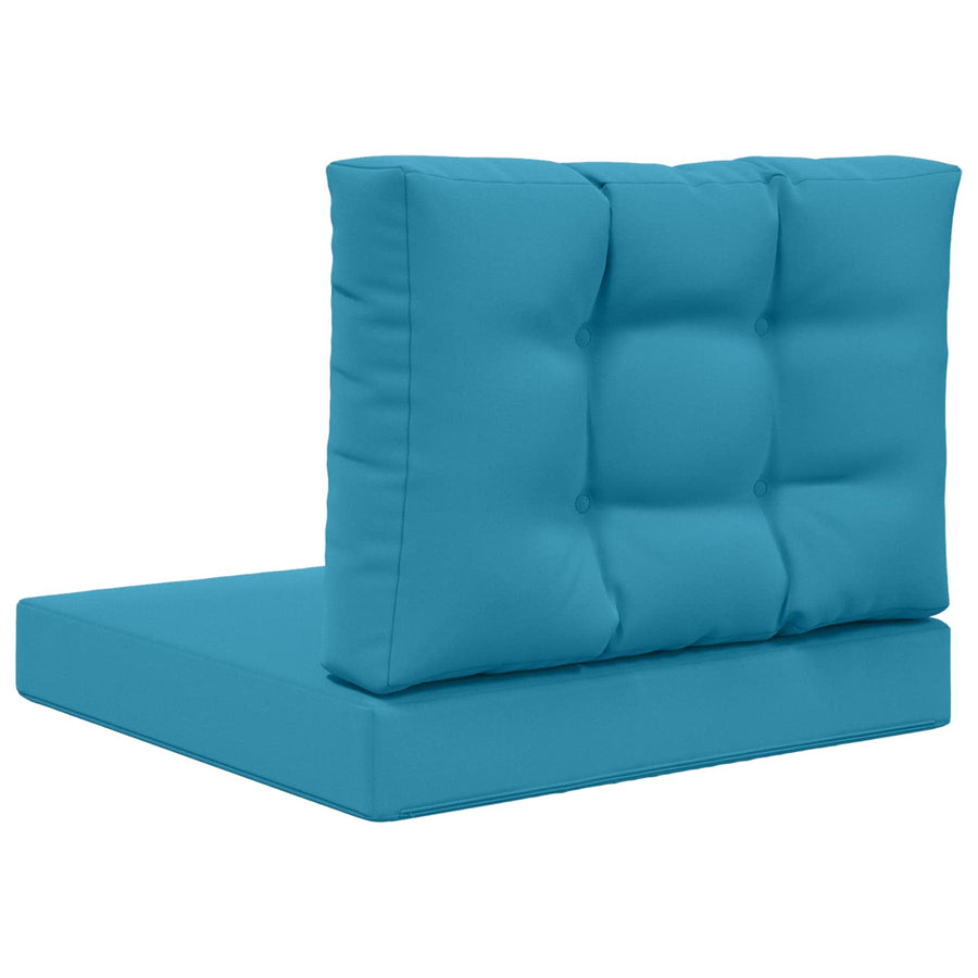 Buiten bankkussen 2 pcs Koninklijk Blauw Polyester