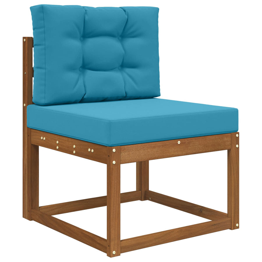 Buiten bankkussen 2 pcs Koninklijk Blauw Polyester