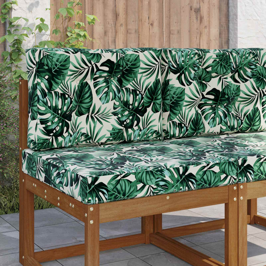 Buiten bankkussen 2 pcs Bladpatroon Polyester