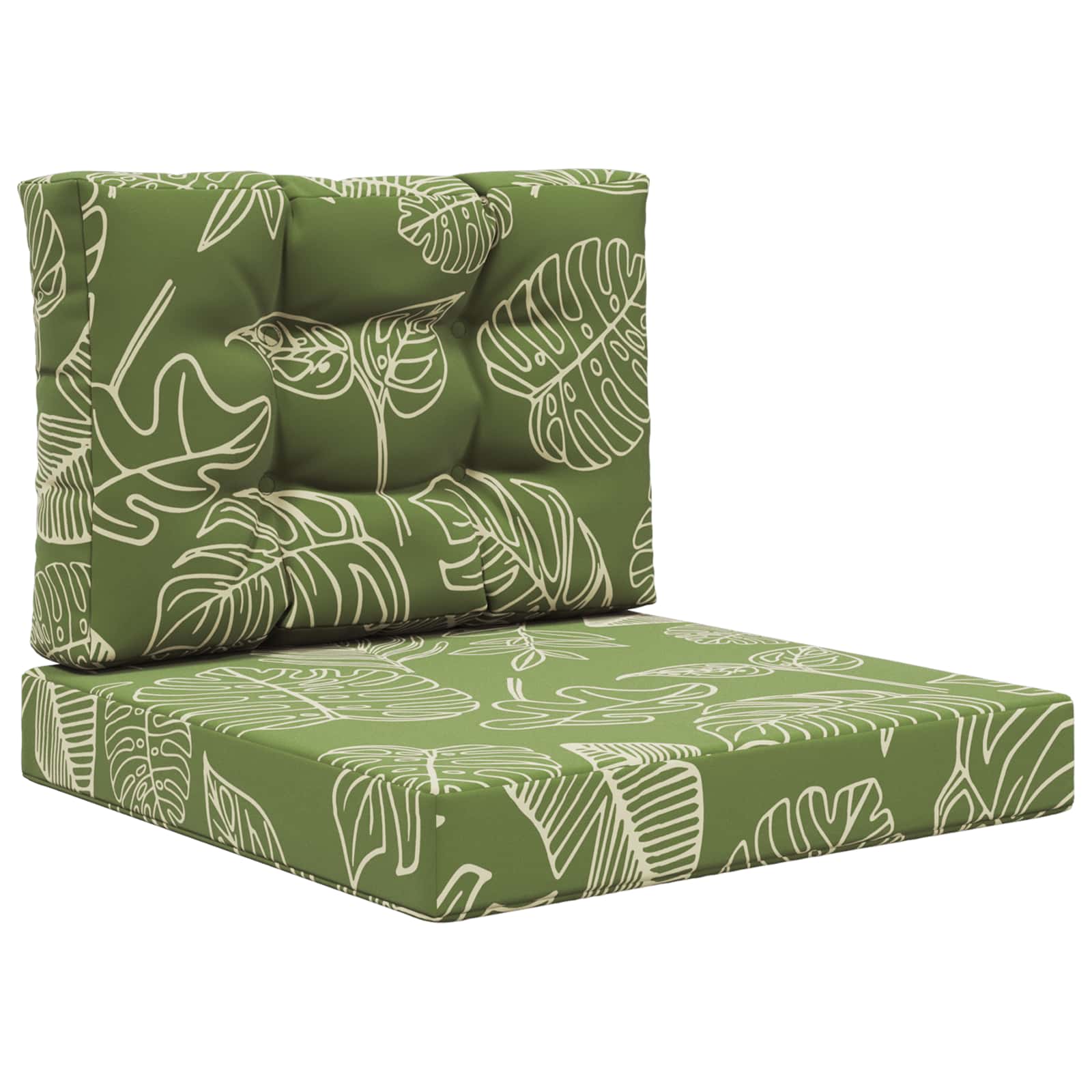 Buiten bankkussen 2 pcs Bladontwerp Polyester