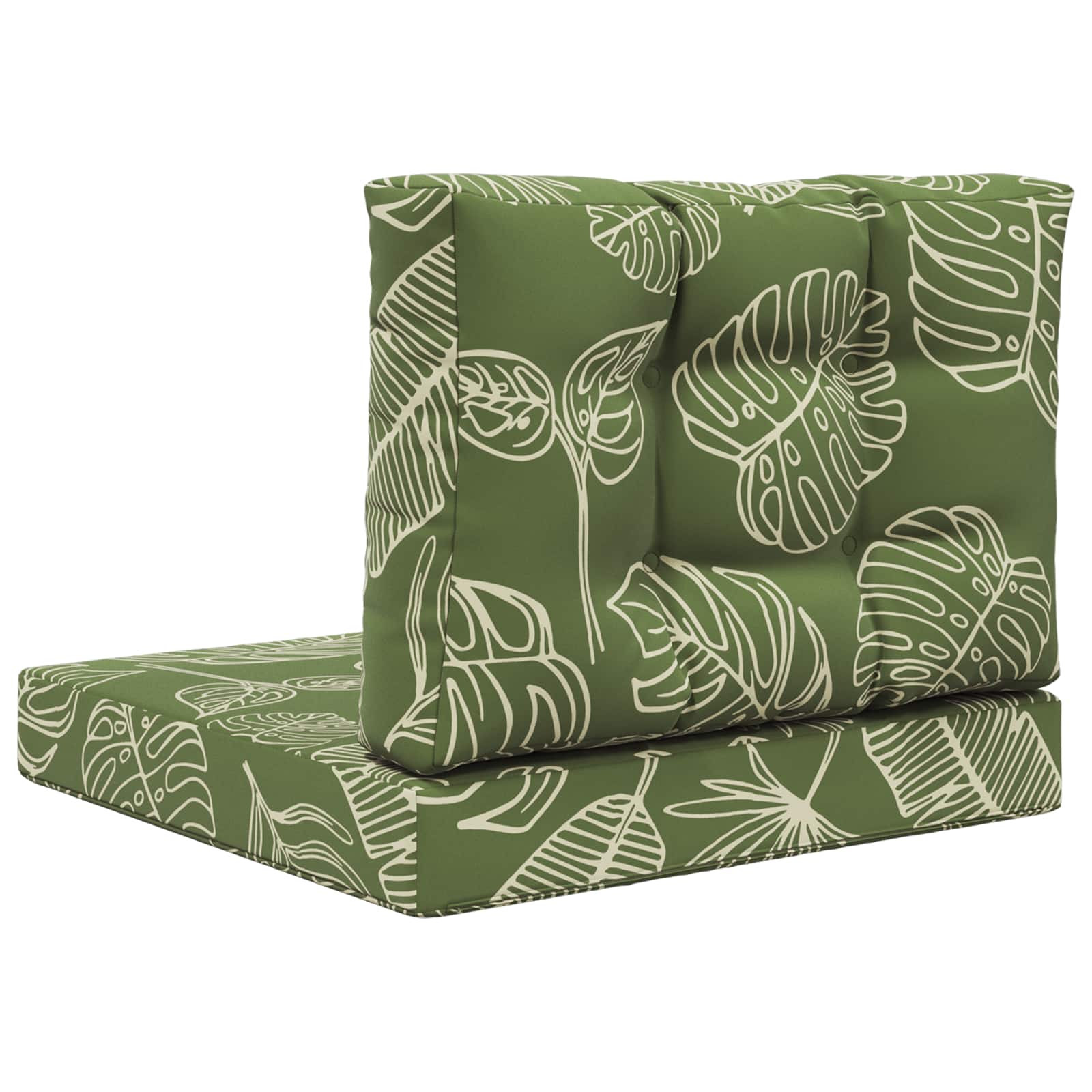 Buiten bankkussen 2 pcs Bladontwerp Polyester