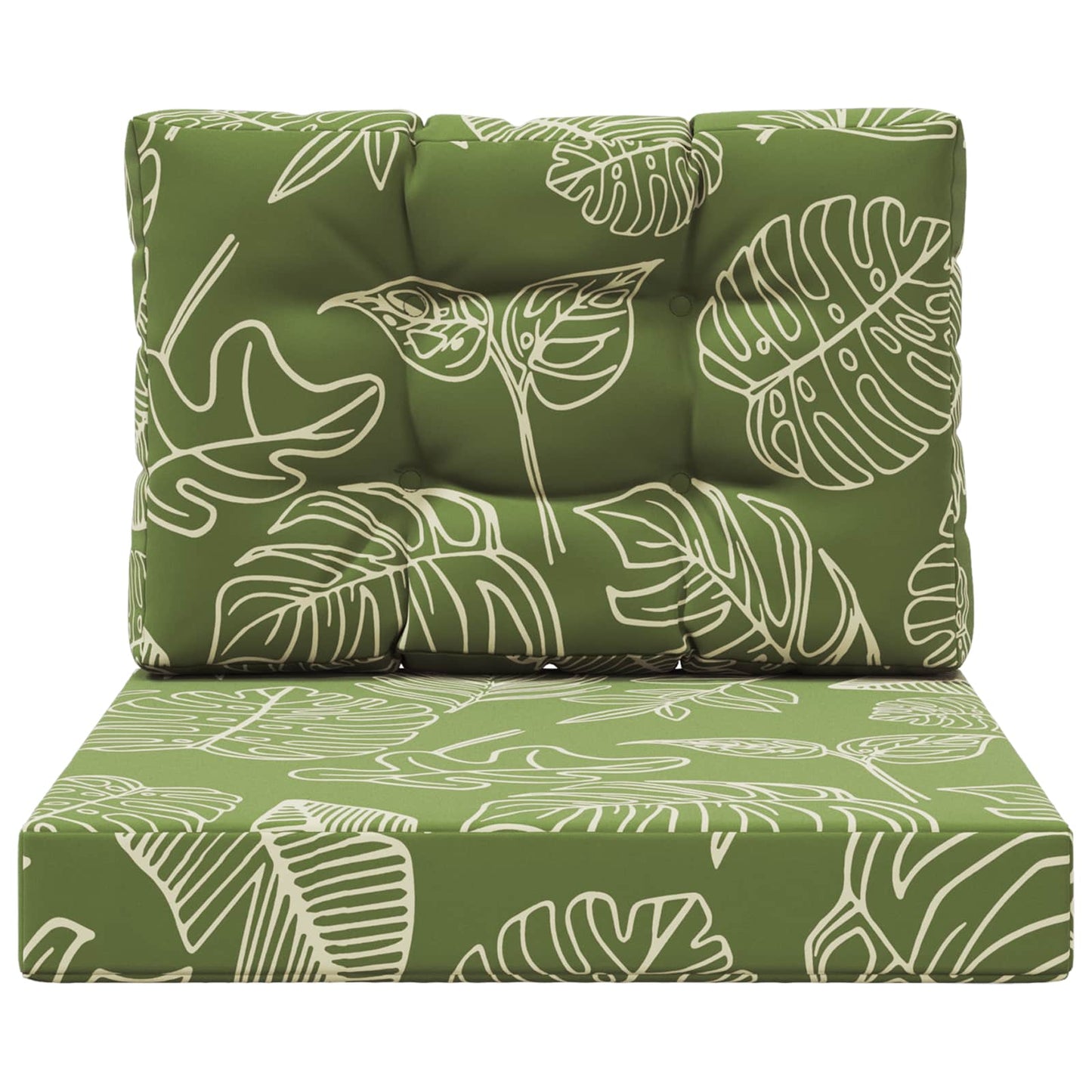 Buiten bankkussen 2 pcs Bladontwerp Polyester