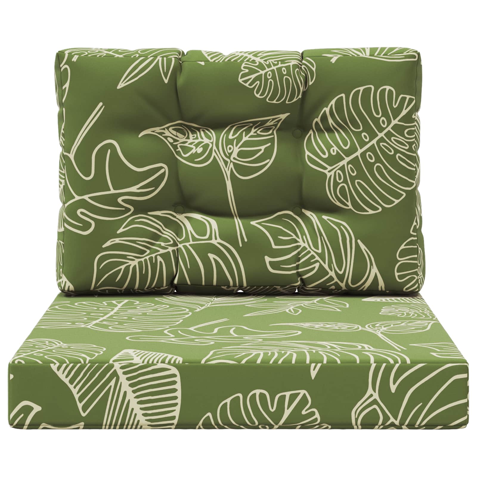 Buiten bankkussen 2 pcs Bladontwerp Polyester