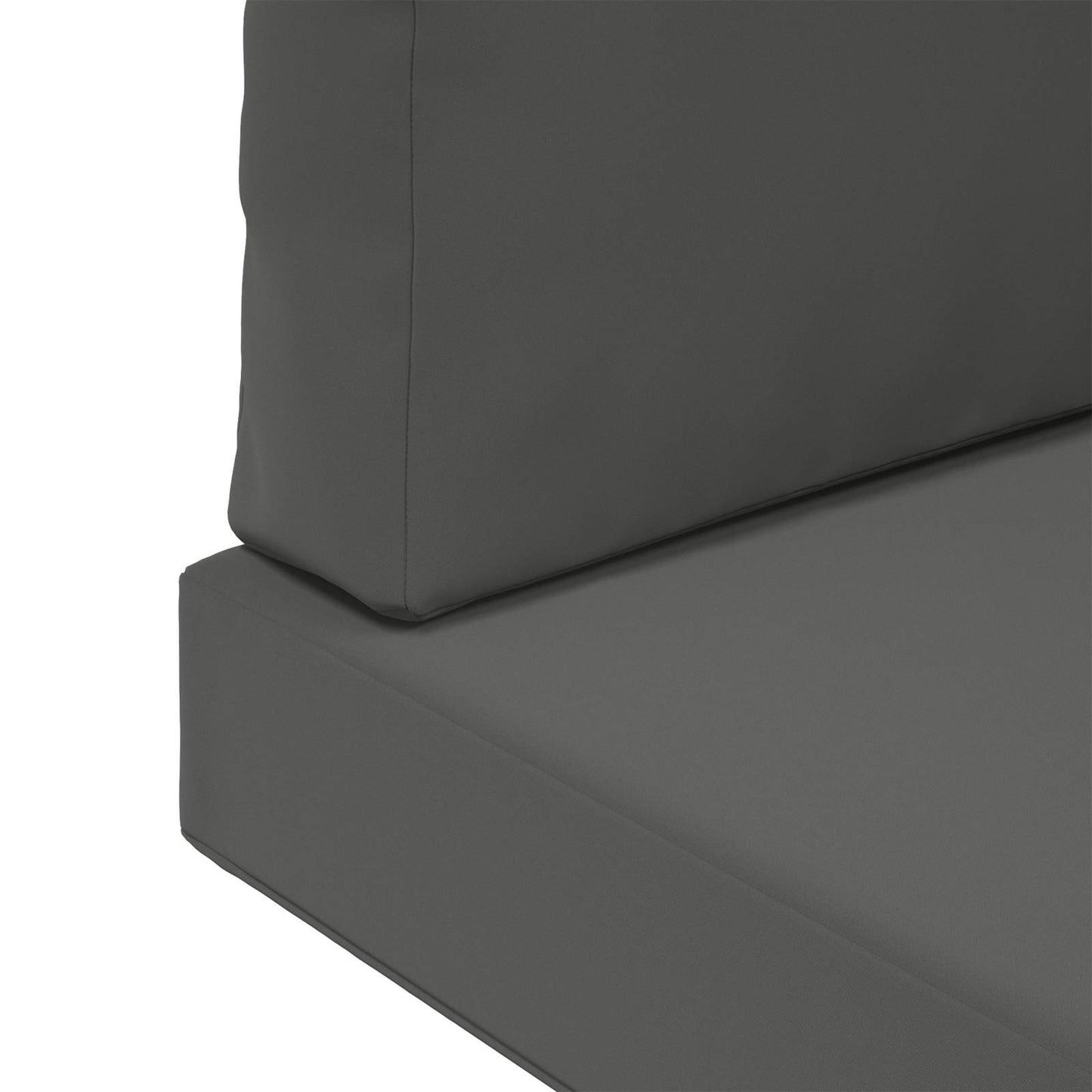 Buiten bankkussen 3 pcs Antraciet Polyester