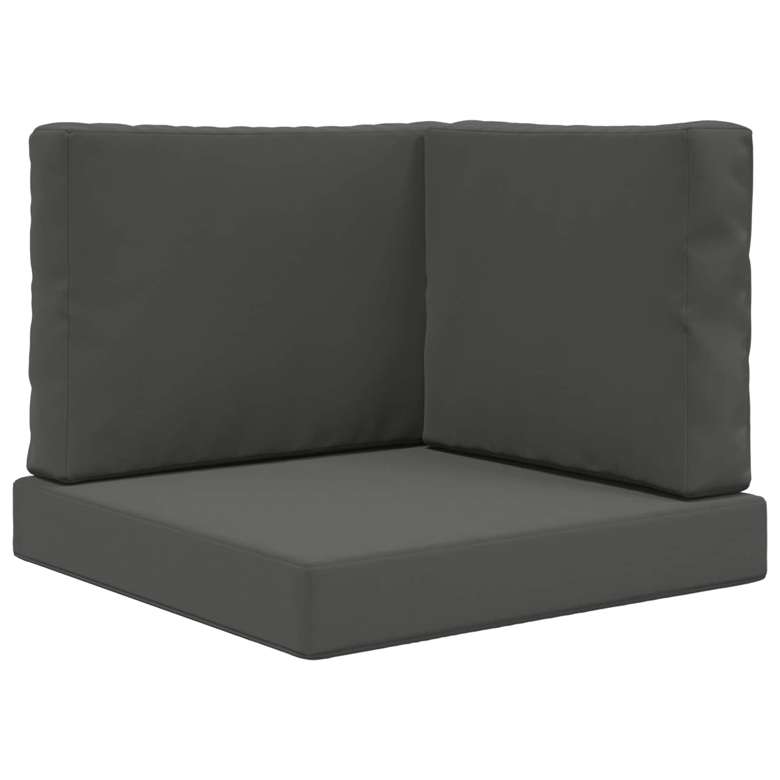 Buiten bankkussen 3 pcs Antraciet Polyester