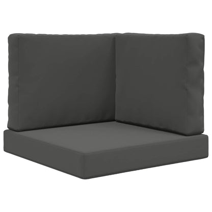 Buiten bankkussen 3 pcs Antraciet Polyester