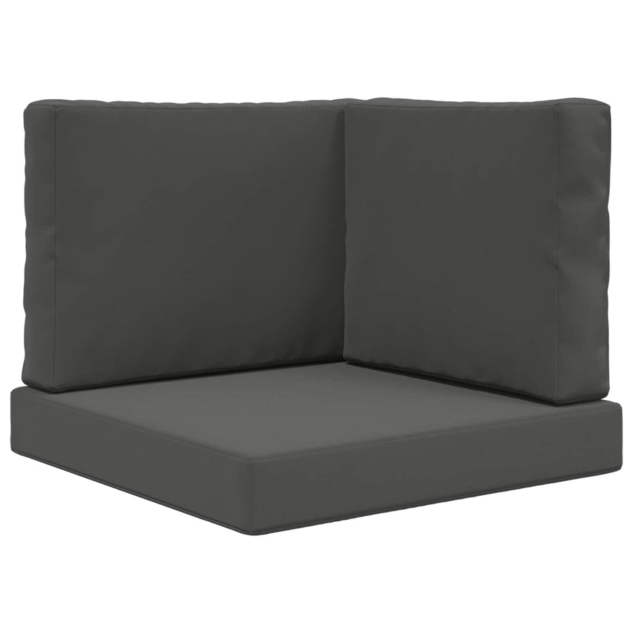 Buiten bankkussen 3 pcs Antraciet Polyester