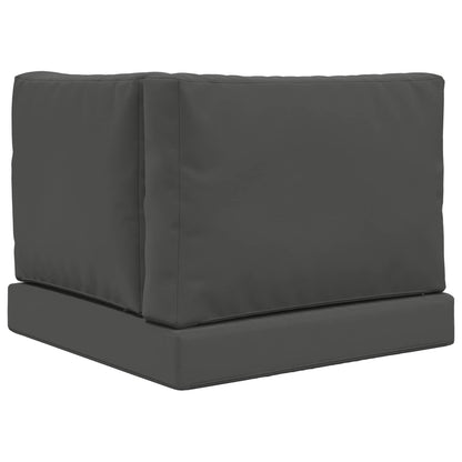 Buiten bankkussen 3 pcs Antraciet Polyester