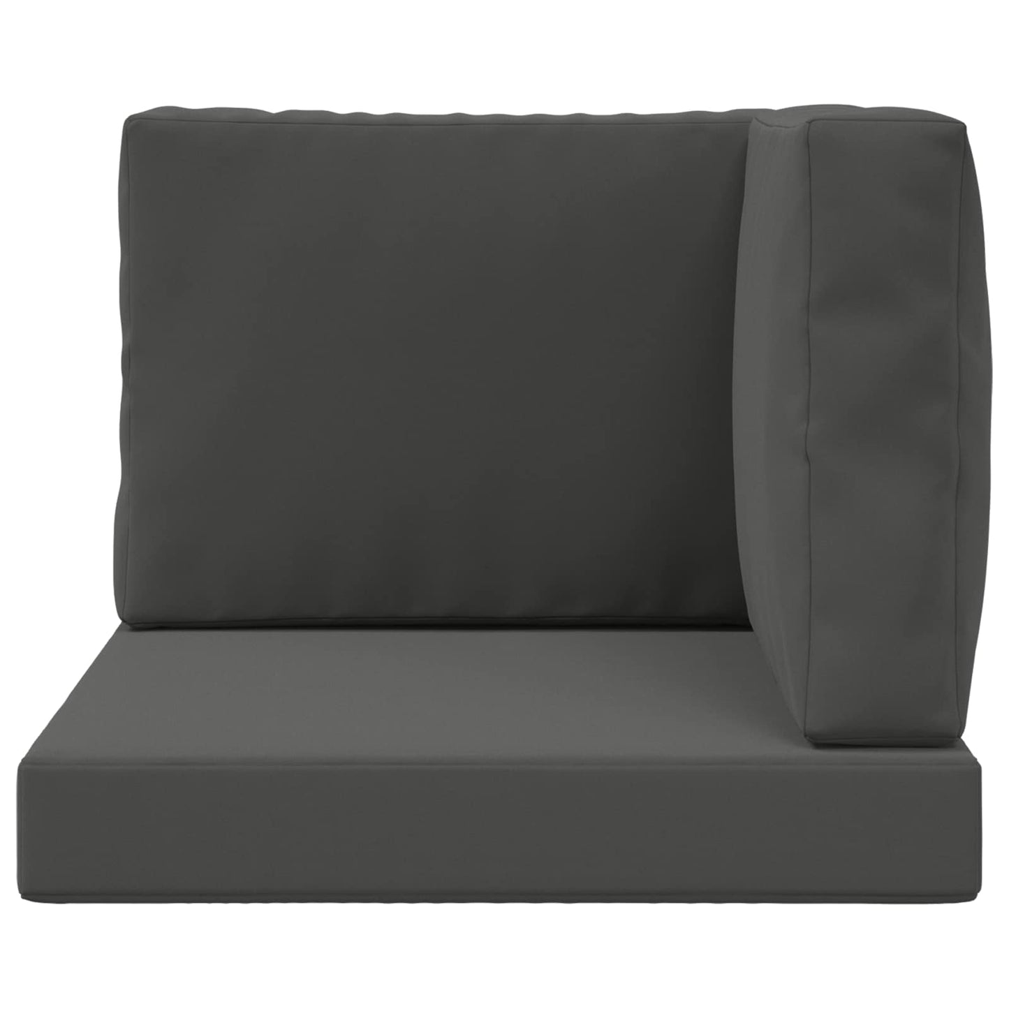 Buiten bankkussen 3 pcs Antraciet Polyester