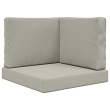 Buiten bankkussen 3 pcs Grijs Polyester