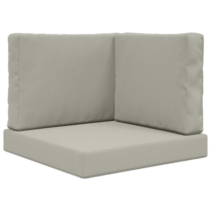 Buiten bankkussen 3 pcs Grijs Polyester