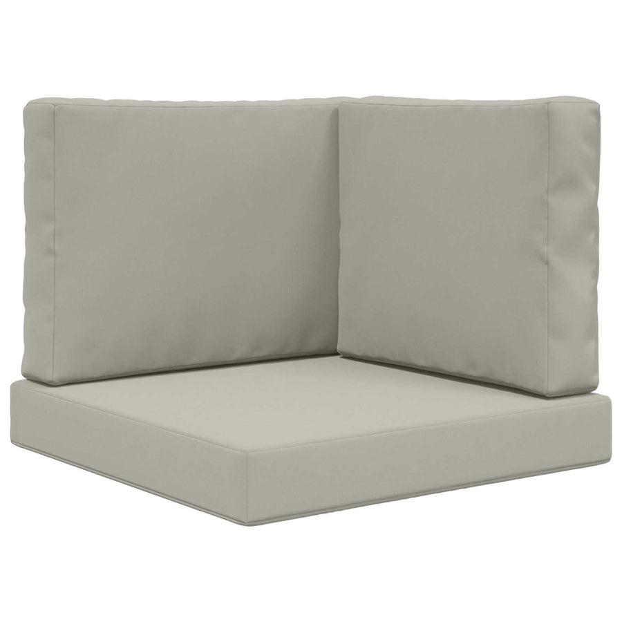 Buiten bankkussen 3 pcs Grijs Polyester